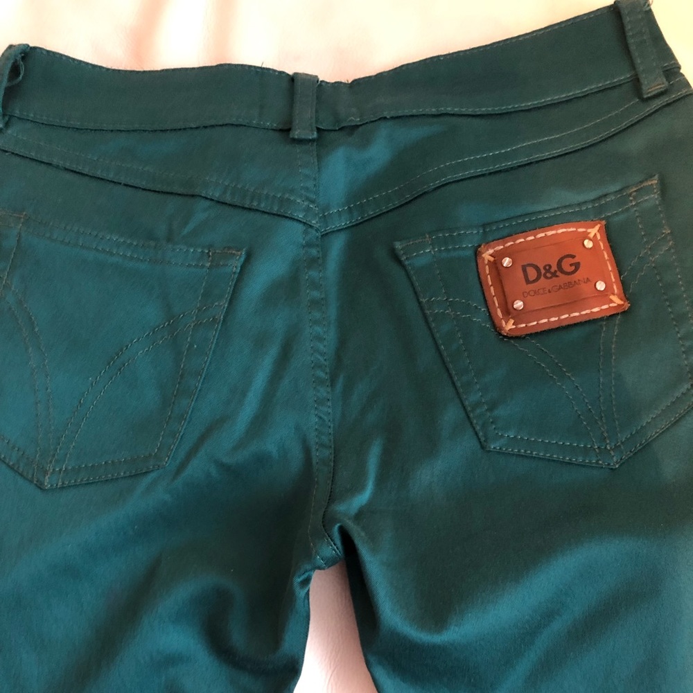 Satin Dolce & Gabbana Jeans